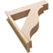 Ekena Millwork 7 1/2-in W x 32-in D x 36-in H Funston Block Rough Cedar Woodgrain TimberThane Outlooker, Primed Tan OUTUR075X32X36FST44RCPR - alternate 6